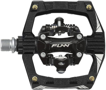Ripper Mountain Bike Clipless Pedals, Rocker Clip/Spring-Loaded Clip-In Mechanism, Compatible with SPD Cleats, 9/16" Crmo Axle Bicycle Pedals for Mtb/Gravel Cycling