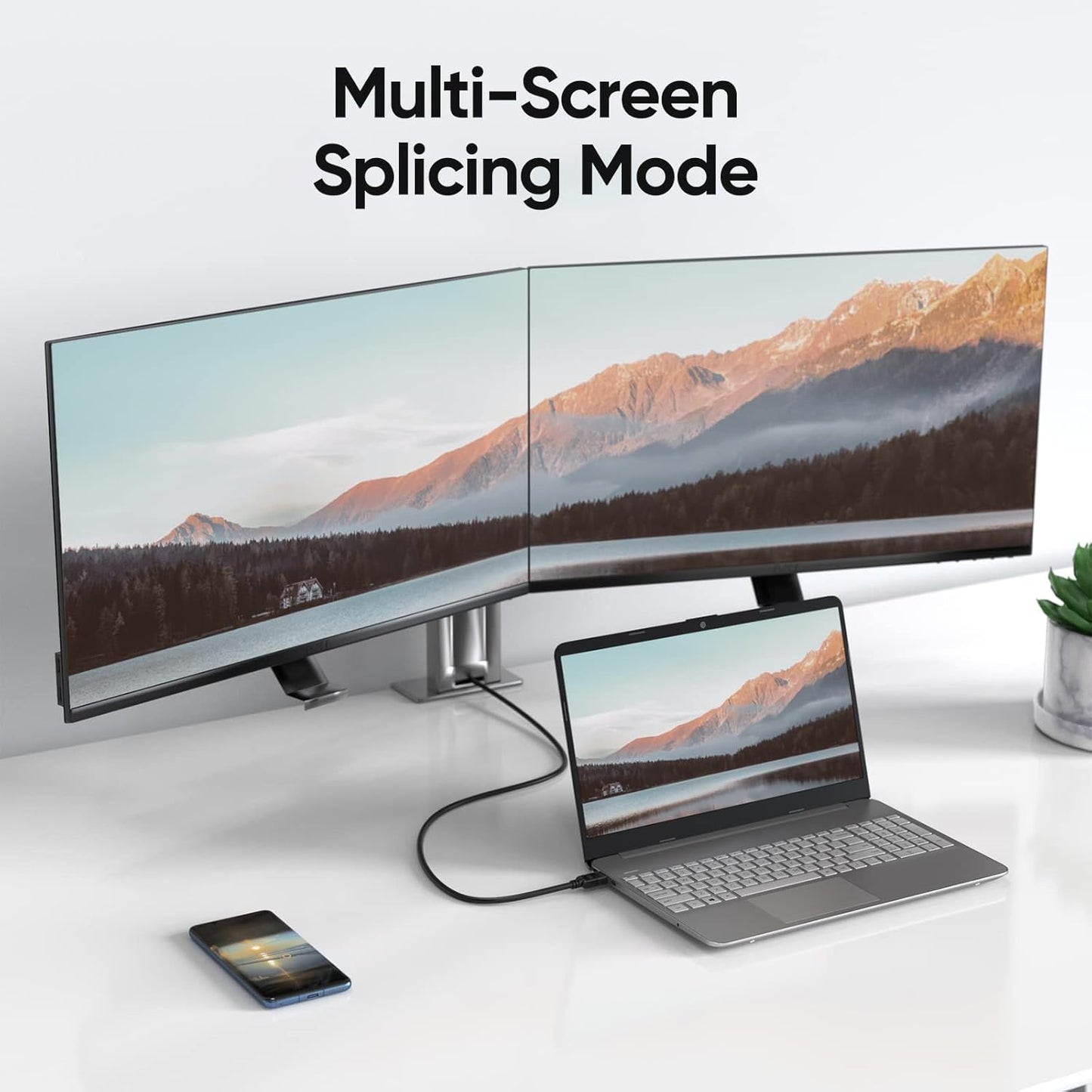 Displayport Cable 10Ft/3M, 4K DP Cable 1.2 Male to Male Support 4K@60Hz, 2K@144Hz Compatible with Computer, Desktop, Laptop, PC, Monitor, Projector,2Pack/Black