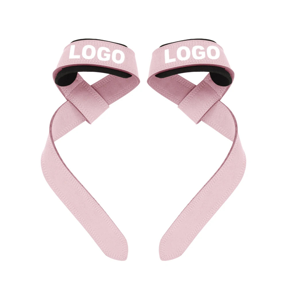 Weight Lifting Wrist Straps for Bodybuilding Powerlifting Strength Training Deadlifts Lifting Straps Padded Neoprene Gym Straps