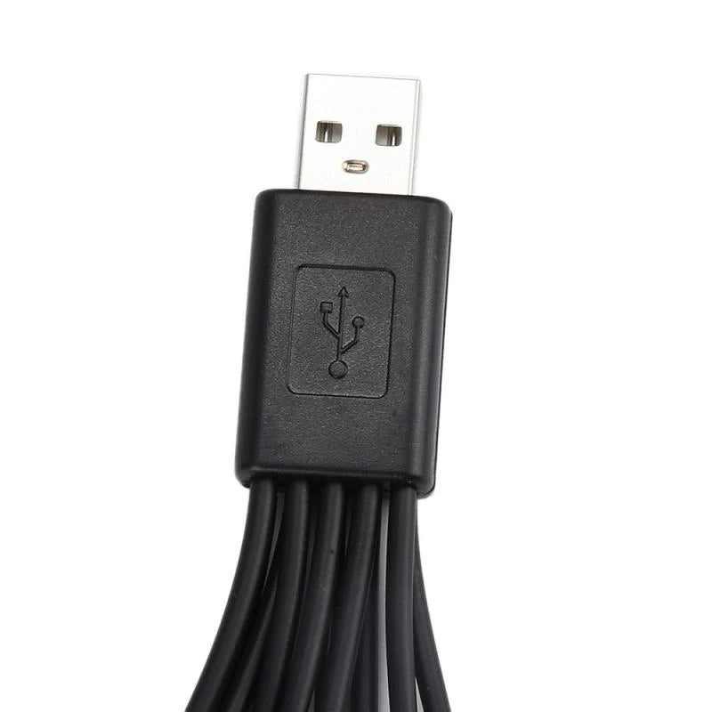 Universal USB to Multi Plug Cell Phone Charger Cable 10 to 1 USB Cable for Samsung Xiaomi Huawei Google OPPO Vivo Charger Cable