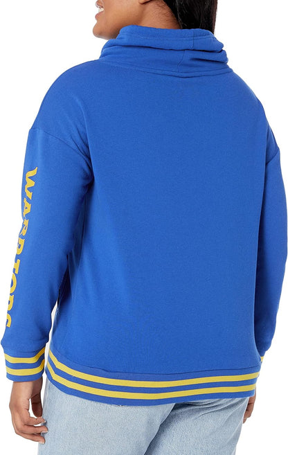 Women'S NBA Official Fleece Hoodie Pullover Sweatshirt Funnel Neck