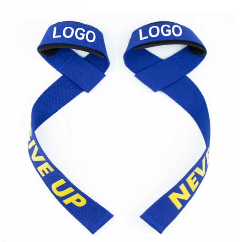Weight Lifting Wrist Straps for Bodybuilding Powerlifting Strength Training Deadlifts Lifting Straps Padded Neoprene Gym Straps