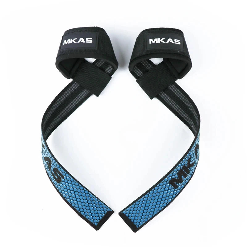 Weight Lifting Wrist Straps for Bodybuilding Powerlifting Strength Training Deadlifts Lifting Straps Padded Neoprene Gym Straps
