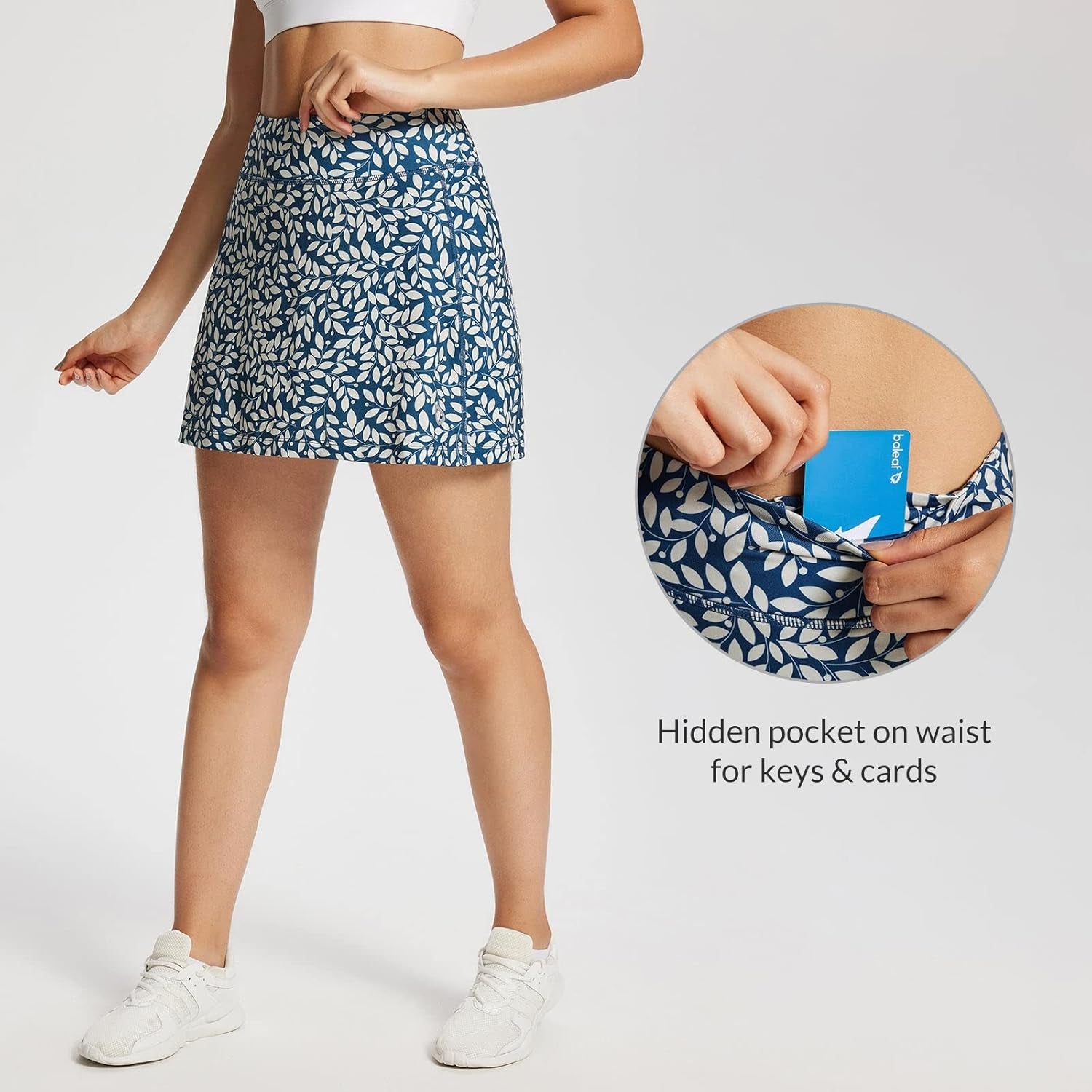 Women'S Athletic Skorts Lightweight Active Skirts with Shorts Pockets Running Tennis Golf Workout Sports