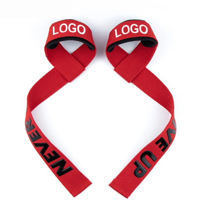 Weight Lifting Wrist Straps for Bodybuilding Powerlifting Strength Training Deadlifts Lifting Straps Padded Neoprene Gym Straps